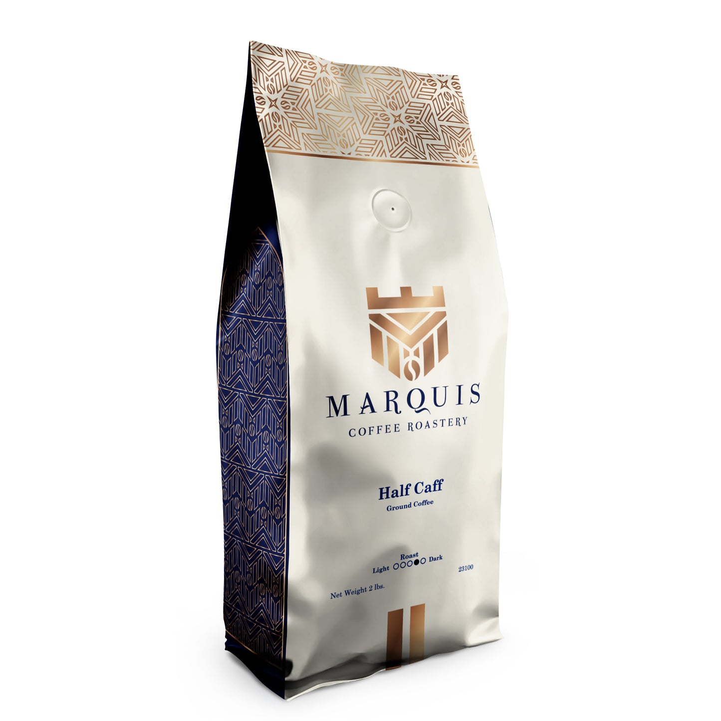 Ethiopian Half-Caf Ground Coffee 2 lb bag